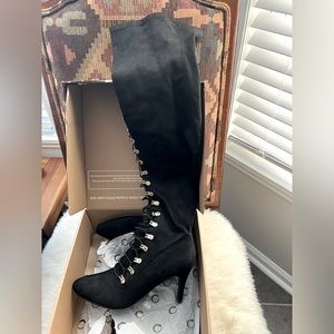 Sexy Journee Collection Knee High black boots 10